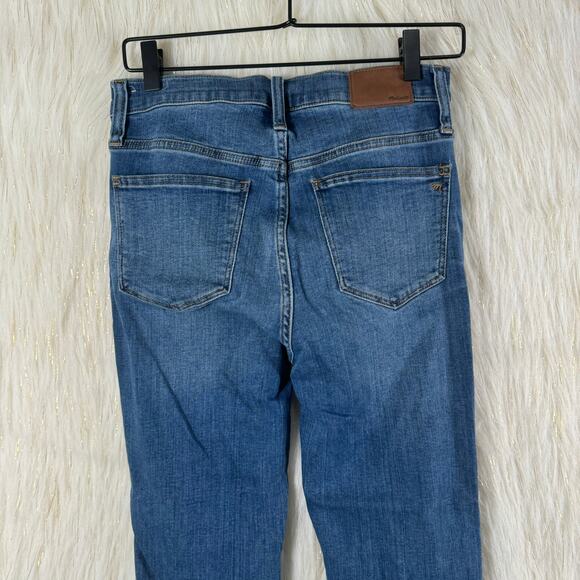Madewell Roadtripper Stovepipe Jean Slim High Rise Stretch Cotton Blend MB923 26 - Picture 5 of 11